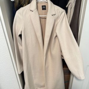 Zara lapel coat